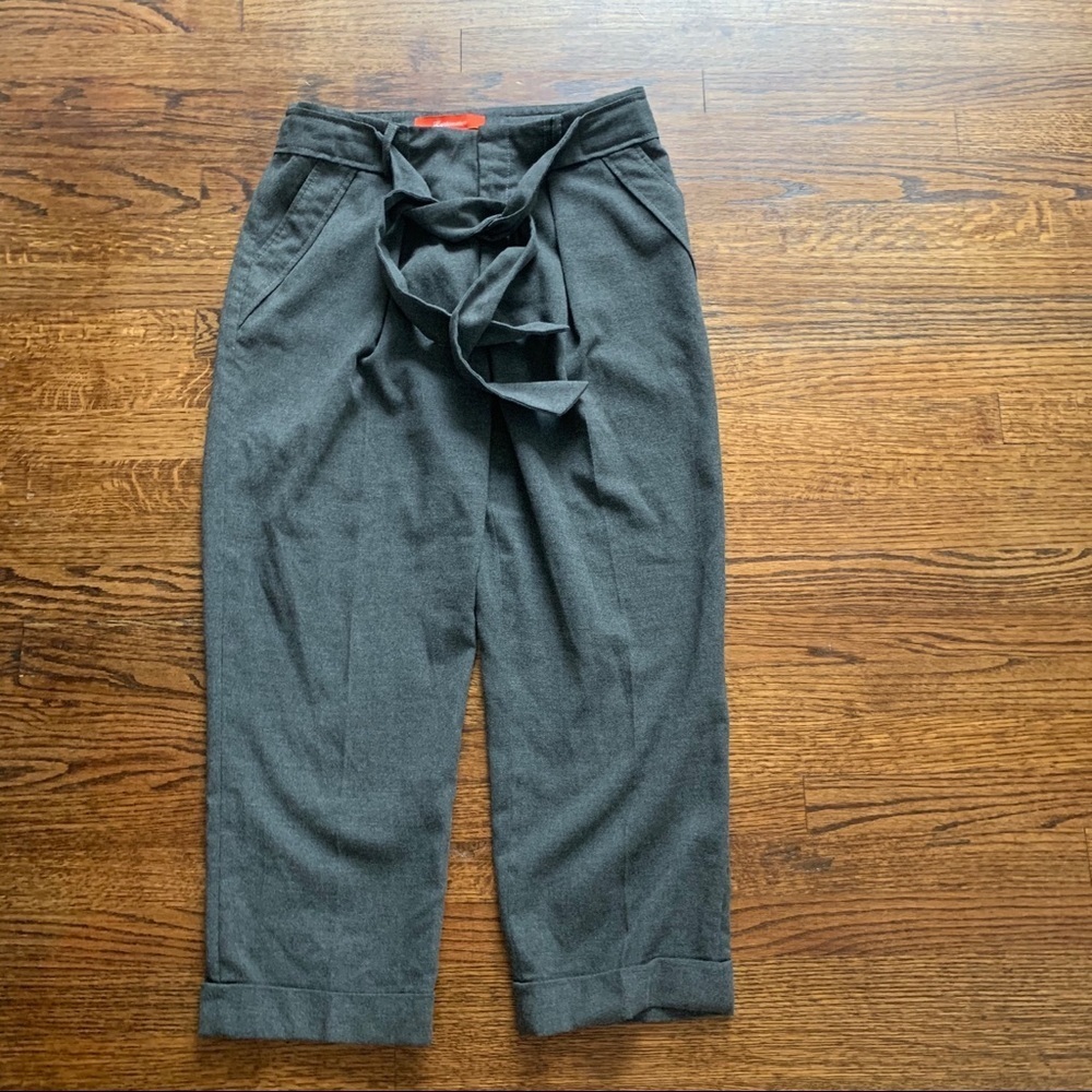 Anthropologie cartonnier belted Barton trousers - Picture 2 of 9